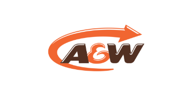 A&W logo, Six Factor client, we craft successful value based solutions